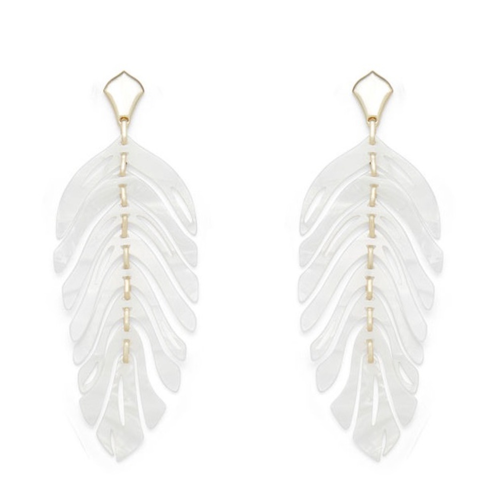 Kendra Scott Lotus earrings